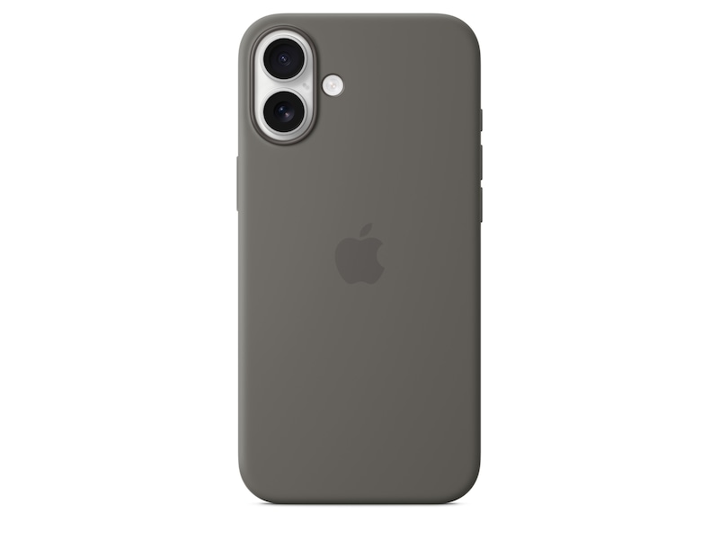 Apple iPhone 16 Plus Silikonecover (granitgrå) Mobilcover