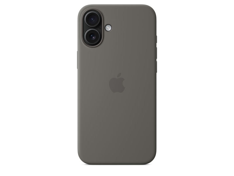 Apple iPhone 16 Plus Silikonecover (granitgrå) Mobilcover