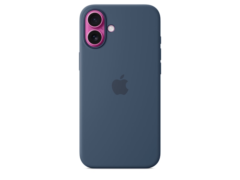 Apple iPhone 16 Plus Silikonecover (denim blå) Mobilcover