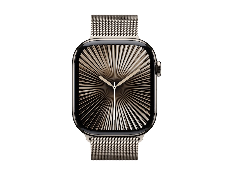 Apple Watch 46mm Milanese Loop (natural) Rem