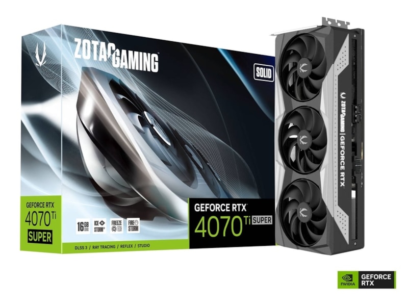 Zotac Gaming GeForce RTX 4070 Ti SUPER SOLID Grafikkort