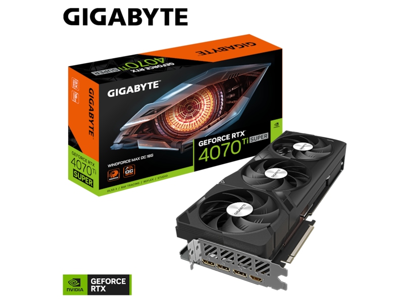 Gigabyte GeForce RTX­­ 4070 Ti Super Windforce Max OC Grafikkort