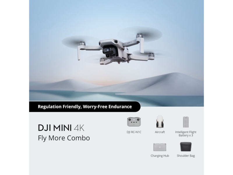 DJI Mini 4K Fly More Combo Droner