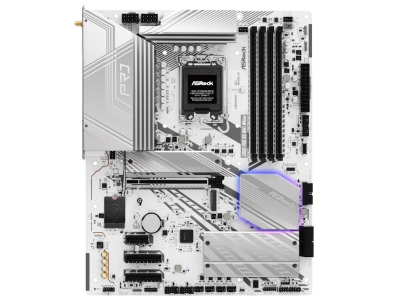 ASRock Z890 PRO RS WIFI Bundkort (hvidt) Intel Socket