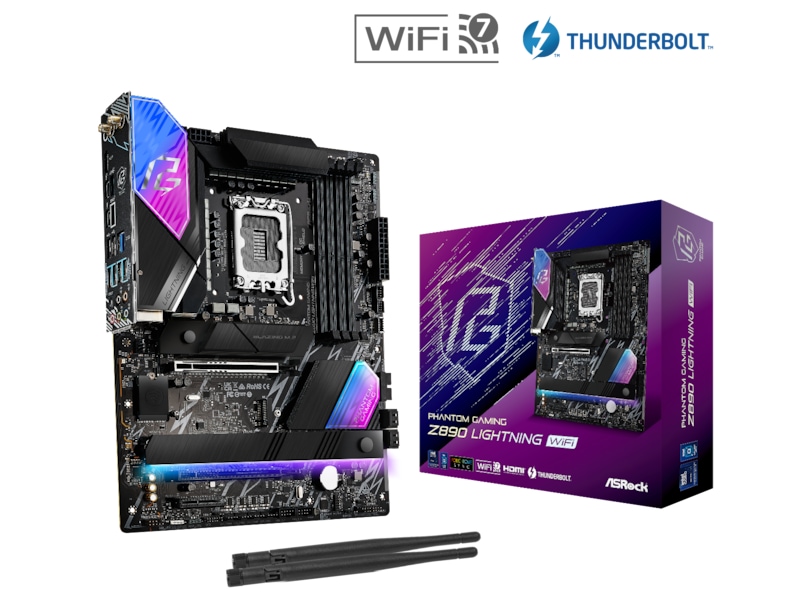 ASRock Z890 LIGHTNING WIFI Hovedkort Intel Socket