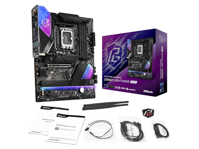 ASRock Z890 LIGHTNING WIFI Hovedkort Intel Socket