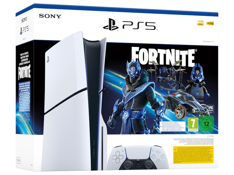 PlayStation 5 Slim Fortnite Cobalt Star-pakke PlayStation