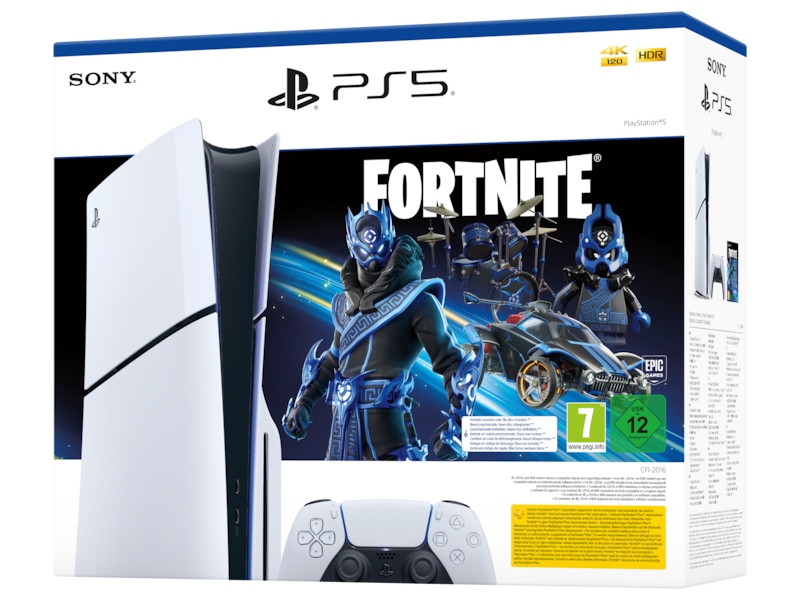 PlayStation 5 Slim Fortnite Cobalt Star-pakke PlayStation