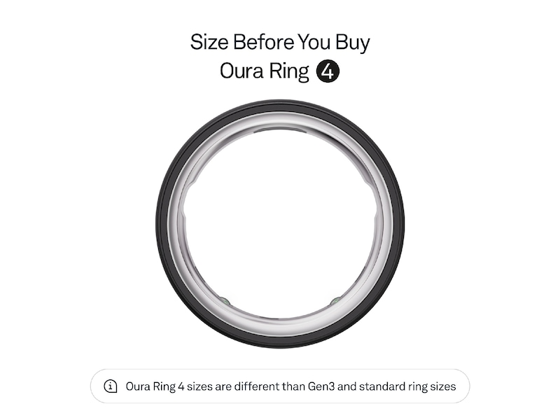 Oura Ring 4 Smart Ring str. 14 (stealth) Smart ring