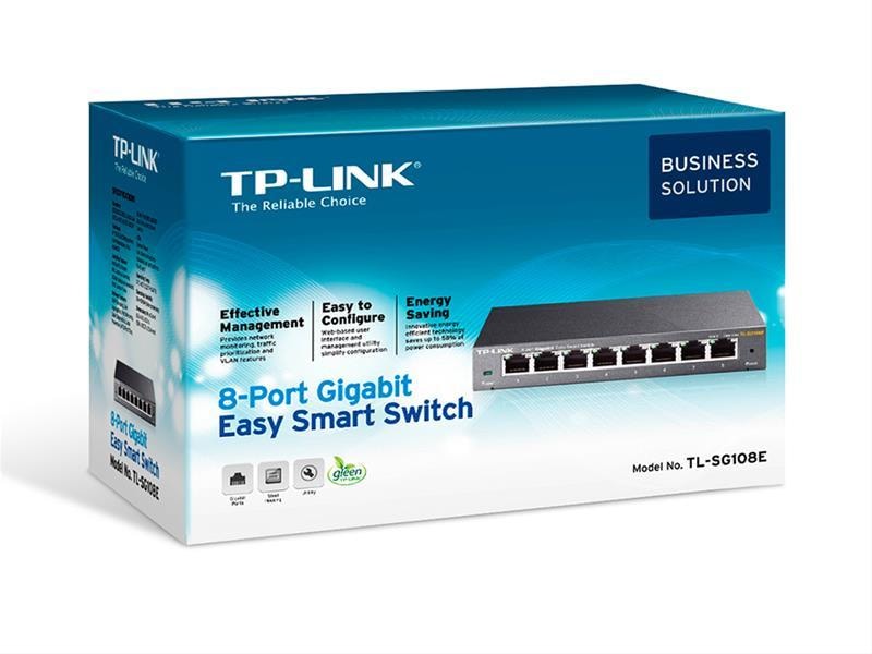 TP-Link TL-SG108E Unmanaged pro switch Switch