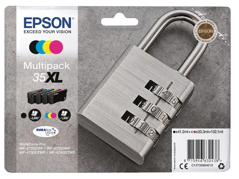 Epson Blæk 35XL Multipack Blækpatroner