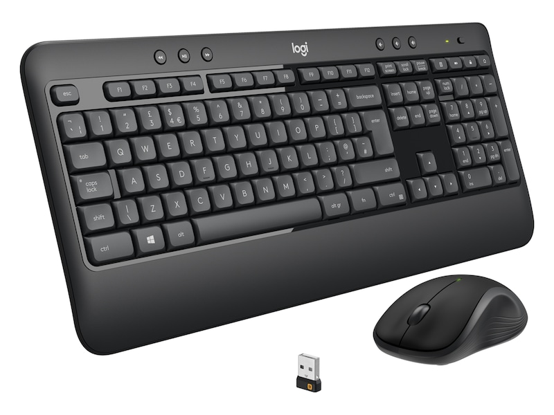 Logitech MK540 Advanced Combo Trådløs Mus & keyboards -kombinasjonspakker