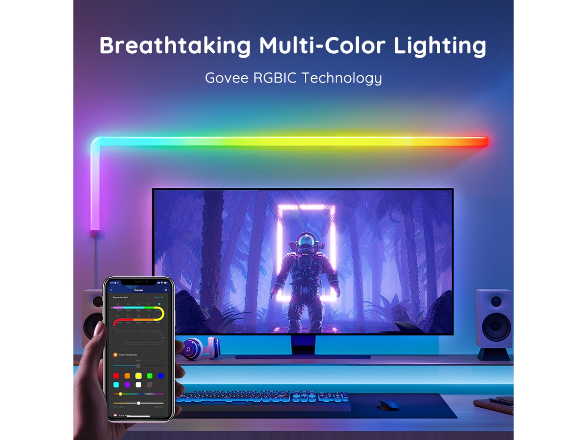 Govee Glide Wall Light (8+4) Led strips & underholdning