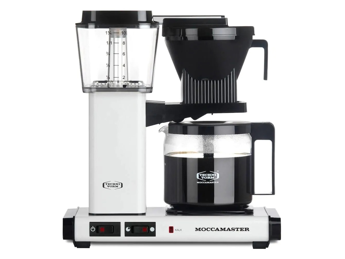 Moccamaster Automatic S kaffebrygger (hvid) Kaffemaskiner