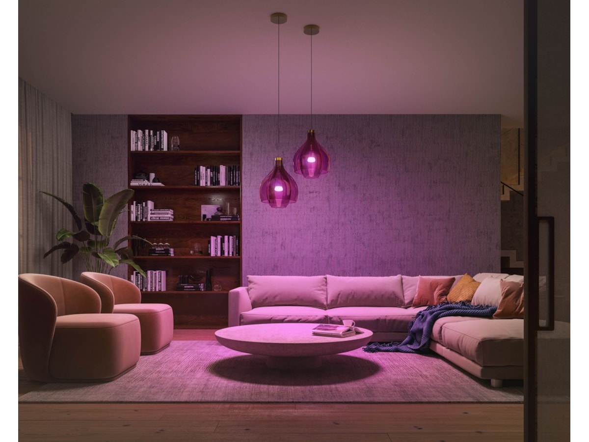 Philips Hue White and color ambiance E27 2-pak LED-pærer & elpærer