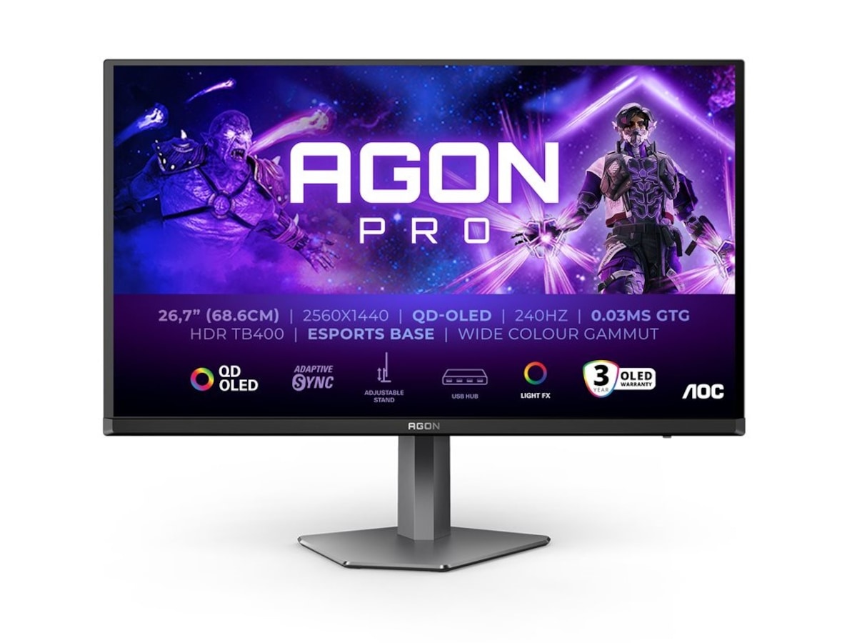 AOC 27" gamingskærm Agon Pro AG276QZD2 Gamingskærme