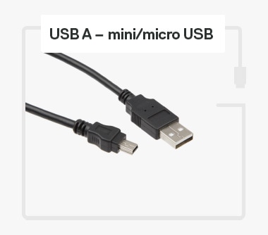 USB A til USB Mini/Micro