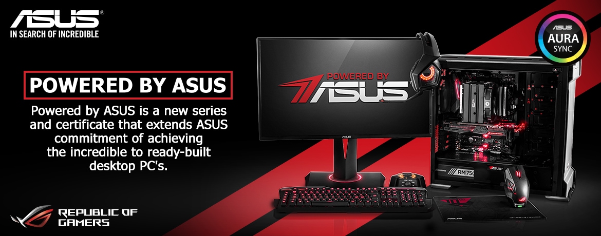 Powered by ASUS