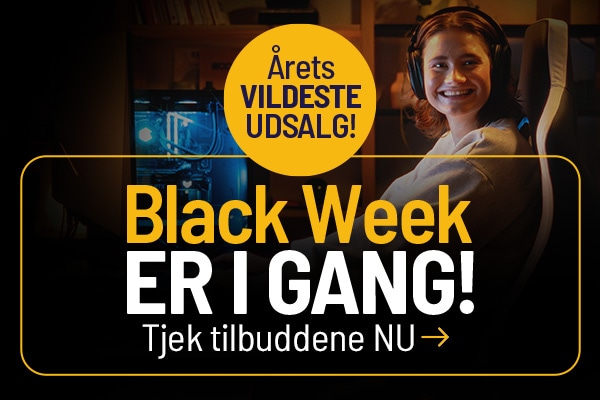 Vi er i gang! Black Week 2024