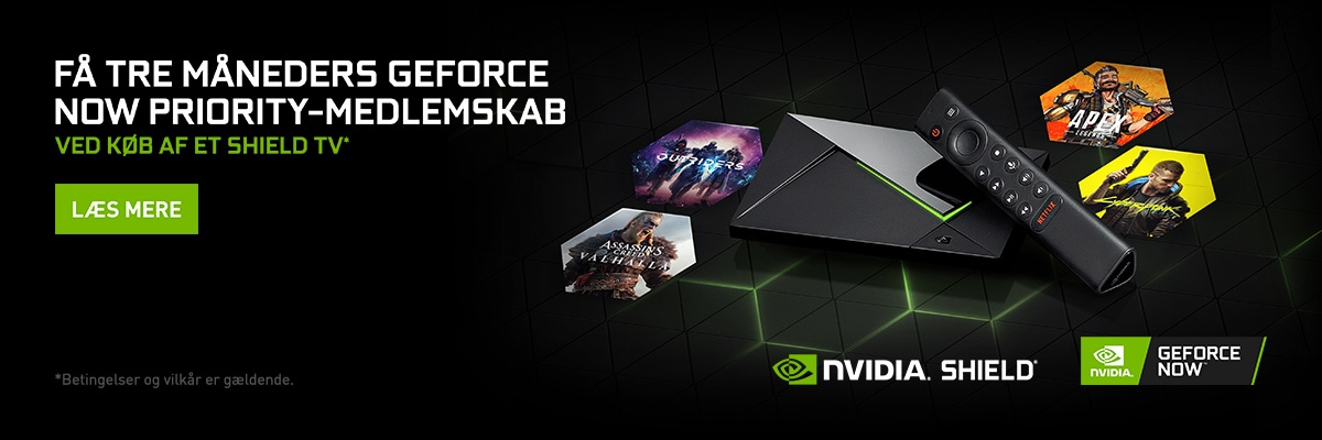 Nvidia Shield og GeForce Now Bundle