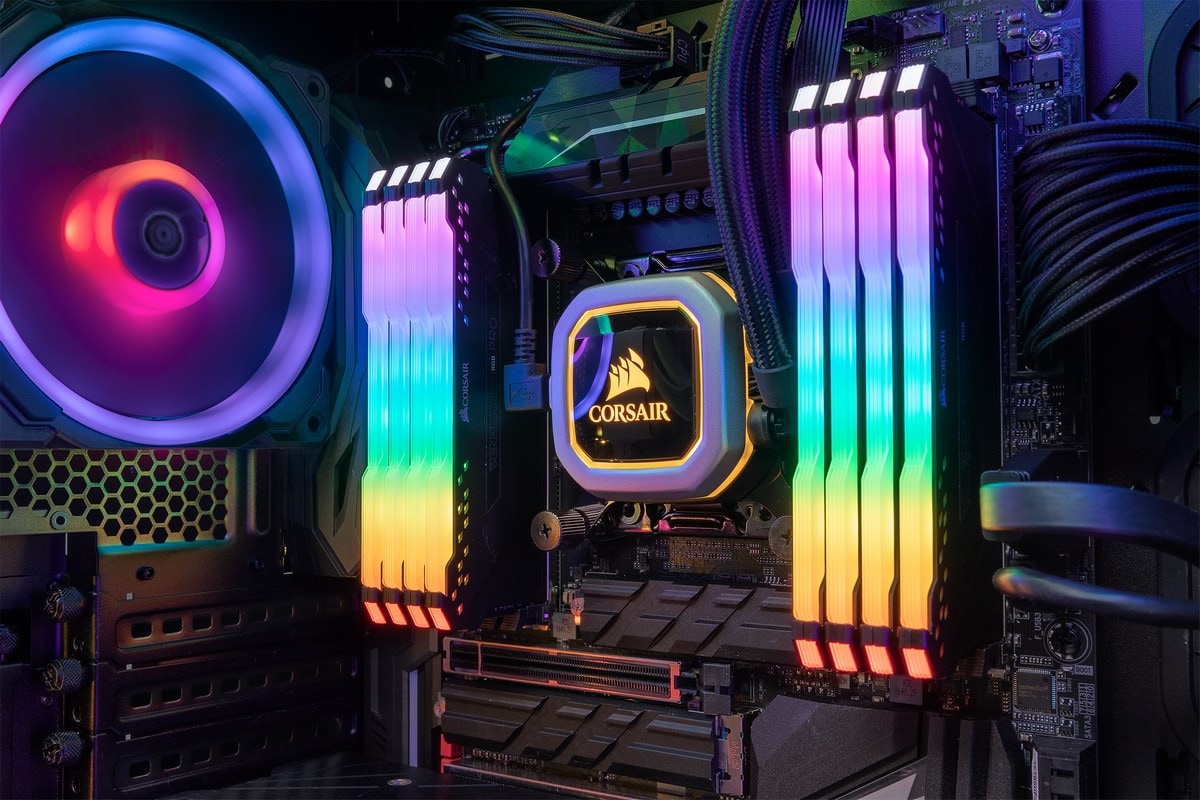 Corsair Vengeance RGB PRO DDR4 3600MHz 16GB (sort) - Hukommelse (RAM ...