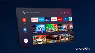 Simpelthen smart. Android-TV.