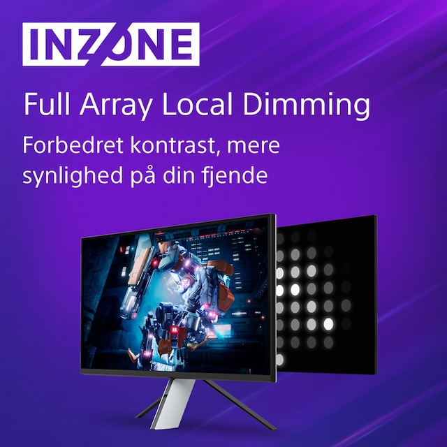 Sony 27" 4K gamingskærm 27M90