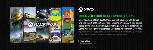 Xbox gamepass